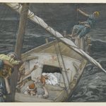 Jesus Sleeping During the Tempest (J&eacute;sus dormant pendant la temp&ecirc;te)