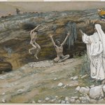 The Two Men Possessed with Devils (Les deux d&eacute;moniaques)