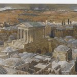 The Pagan Temple Built by Hadrian on the Site of Calvary (Le temple pa&iuml;en construit par Hadrien sur lemplacement de Calvaire)
