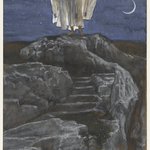 Jesus Goes Up Alone onto a Mountain to Pray (J&eacute;sus monte seul sur une montagne pour prier)