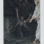 Saint Peter Walks on the Sea (Saint Pierre marche sur la mer)