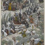 The Procession on the Mount of Olives (Le cort&egrave;ge sur le mont des Oliviers)
