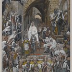 The Procession in the Streets of Jerusalem (Le cort&egrave;ge dans les rues de J&eacute;rusalem)
