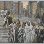 The Disciples Admire the Buildings of the Temple (Les disciples admirent les constructions du Temple)