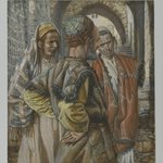 Simon the Cyrenian and His Two Sons Alexander and Rufus (Simon de Cyr&egrave;ne et ses deux fils, Alexandre et Rufus)