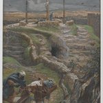 Jesus Alone on the Cross (J&eacute;sus seul sur la Croix)