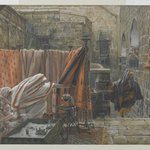 Joseph of Arimathaea Seeks Pilate to Beg Permission to Remove the Body of Jesus (Joseph dArimathie va trouver Pilate pour lui demander la permission denlever le corps de J&eacute;sus)