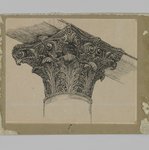 Capital from the Mosque of El-Aksa (Chapiteau de la mosqu&eacute;e dEl Aksa)
