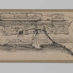 Frieze from the Tomb of Queen Helena of Adiabene near Jerusalem (Frise du tombeau de la reine H&eacute;l&egrave;ne dAdiab&egrave;ne, pr&egrave;s de J&eacute;rusalem)