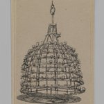 Lamp, Mosque of El-Aksa (Lampadaire, mosqu&eacute;e dEl-Aksa)