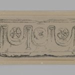 Sarcophagus, Valley of Esdrelon near El-Fuleh (Sarcophage, vall&eacute;e dEsdrelon, pr&egrave;s dEl Fuleh)