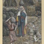 Jesus and his Mother at the Fountain (J&eacute;sus et sa m&egrave;re &agrave; la fontaine)