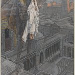 Jesus Carried up to a Pinnacle of the Temple (J&eacute;sus port&eacute; sur le pinacle du Temple)