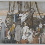 Jesus Preaches in a Ship (J&eacute;sus pr&egrave;che dans une barque)