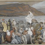 Jesus Teaches the People by the Sea (J&eacute;sus enseigne le peuple pr&egrave;s de la mer)