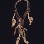 Collar with Whistle Worn in the Hashkan Dance