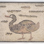 Mosaic of Duck Facing Left
