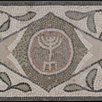 Mosaic of Menorah