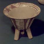 Deep Tripod Bowl