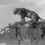 Fender for Fireplace with Two Dachshunds
