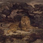 Lion Reclining (Lion au repos)