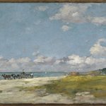 The Beach at Trouville (Trouville, La Plage)
