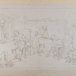 The Leech and His Patient, Illustration for The Scarlet Letter