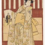 The Actor Ogawa Tsunezo II in a Female Role