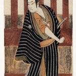 The Actor Ichikawa Monnosuke II Striking an Attitude