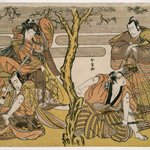 Four Actors in a Scene from Some Play