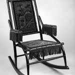 Rocking Chair (Faux Bamboo/Aesthetic Movement style)