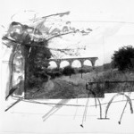 Study for Scultpure: Border Drawing