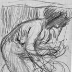 Crouching Nude (Nu accroupi)