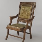 Folding Armchair (reception) (Aesthetic Movement style)