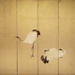 Cranes (One of Pair)