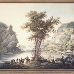 View down the Potomack, from the Junction of the Cohongoronta and the Shenandoah in Virginia