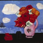 Summer Clouds and Flowers