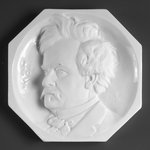 Portrait Plaque of Edwin Forrest