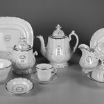 Sugar Bowl with Lid from a Twelve Piece Tea Service