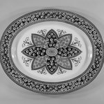 Large Oval Platter; Primrose Pattern