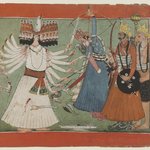 Ravana Challenges Ramas Army