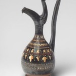 Oinochoe (Cruet for Wine) with Epichysis-Style Mouth and Painted Decoration