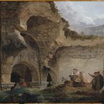 Washerwomen in the Ruins of the Colosseum