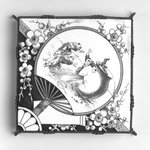 Tile in Metal Trivet Mount