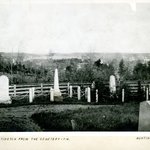 Huntington from the Cemetery, Long Island