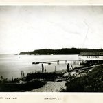 Across Glen Cove Creek, Looking North from Sea Cliff, Steam Boat Dock in Distance