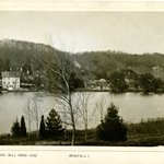Looking Northwest Across Hicks Mill Pond, Roslyn, Long Island