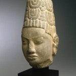 Head of a Male Divinity, Prei Khmeng Style