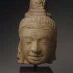 Head of a Male Divinity, Prei Khmeng Style