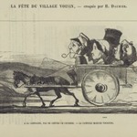 A la Campagne, Pas de Gr&egrave;ves de Cochers, - La Carriole Marche Toujours